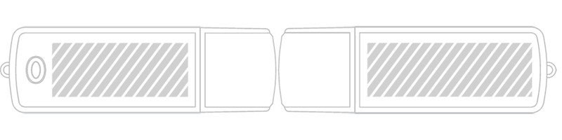 USBメモリ スクリーン印刷