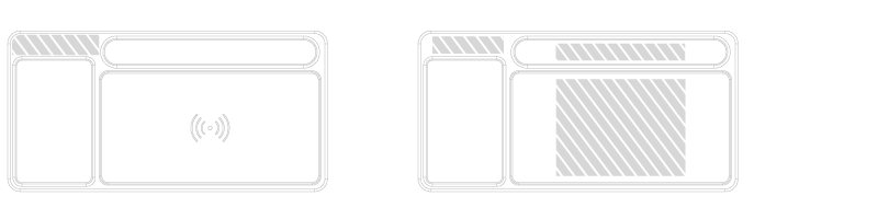 ワイヤレス充電器 スクリーン印刷