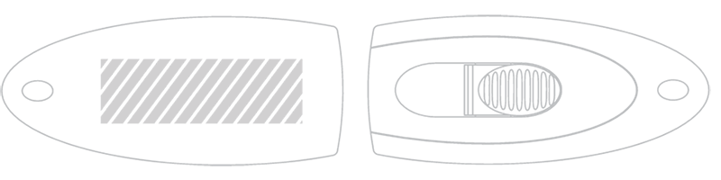 USBメモリ スクリーン印刷