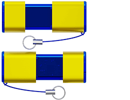 本体カラーをハイブリッド仕上げにすることが可能です。標準カラーから2色を選び、本体をパーツ別に色分けするサービスです。